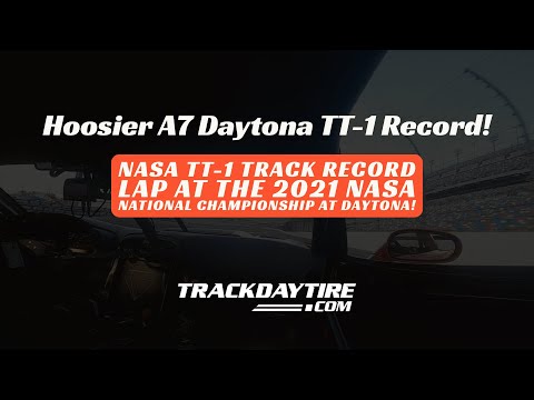 Hoosier A7 TT-1 Record at Daytona!