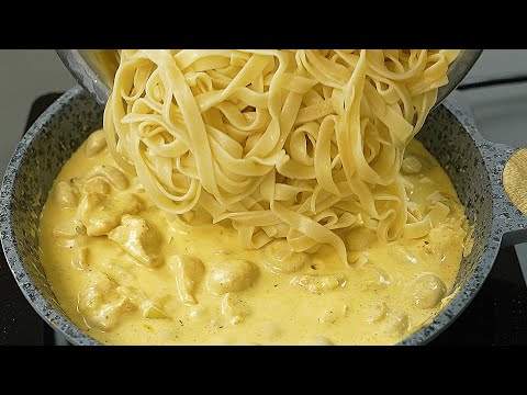 Quando faço frango e macarrão assim, todos me pedem a receita.