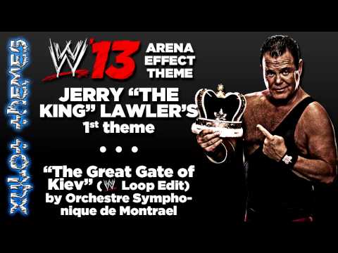 WWE '13 Arena Effect Theme - Jerry "The King" Lawler's 1st WWE theme, "The Great Gate Of Kiev"