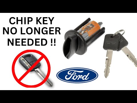 Replace Ignition LOCK CYLINDER and GET RID of the CHIP KEY - Yes, you can DIY!
