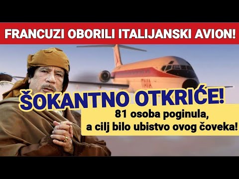 FRANCUZI OBORILI ITALIJANSKI AVION! 81 osoba poginula, a cilj bilo ubistvo ovog čoveka!