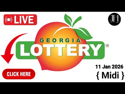 🔴Tiraj georgia en direct, Resultat Georgia Midi 11 Jan 2026 En Direct, Rezilta Georgia en direct