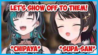 Subaru and Chihaya show off their hilarious nicknames to Towa and Fubuki