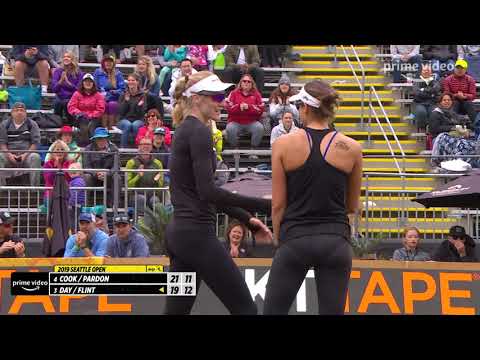 Incredible Dig & Set By Betsi Flint & Emily Day | 2019 AVP Seattle Open