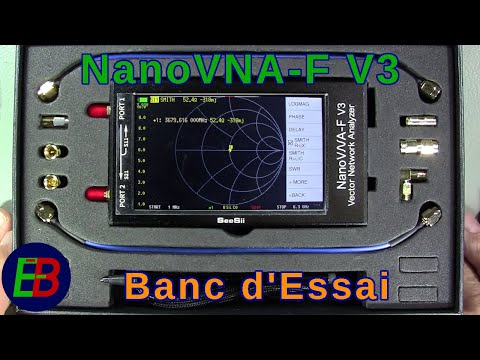 EB_#696 Test Bench - NanoVNA-F V3 Vector Network Analyzer