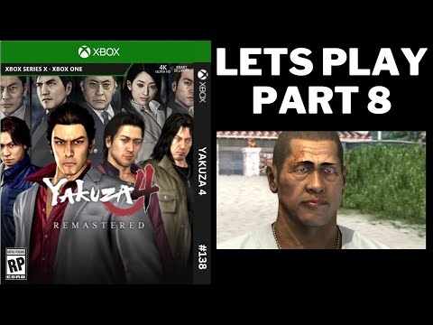 Yakuza 4 Remastered Gameplay Lets Play Part 8 Xbox Series X
