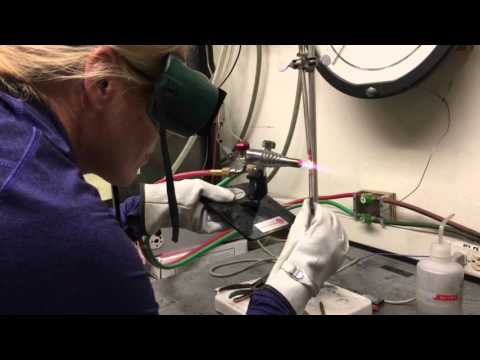 Necking a Silica Glass Tube, Part 2