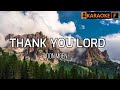 THANK YOU LORD - Don Moen | KARAOKE