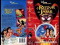 Disney Le Retour De Jafar 1994 Bande Annonce Pub VHS 1995