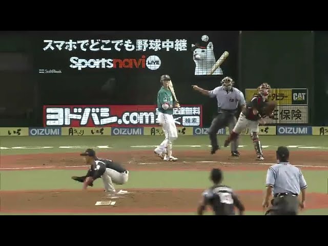 【2回裏】マリーンズ・江村 ストライク送球で盗塁阻止!! 2016/8/20 L-M