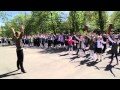 Конкурс рисунков на асфальте. Гимназия 1583. Начальная Школа 