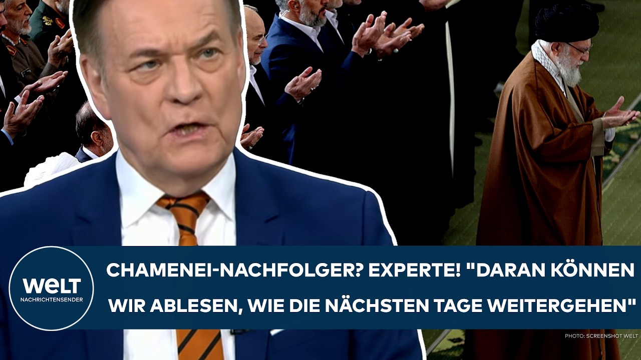 IRAN: Chamenei-Nachfolger? Experte! "Daran können wir ablesen, wie die nächsten Tage weitergehen!"