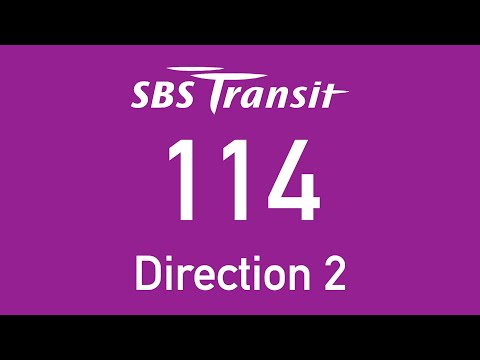 Sbs Transit Trunk Bus Route 114 Direction 2 Hyperlapse