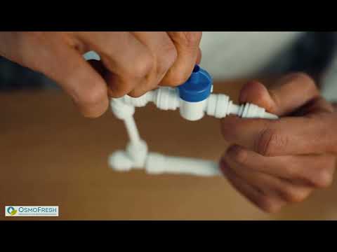 Einfach erklärt - das Spülen, das Spülventil und der Durchflussbegrenzer einer Osmoseanlage