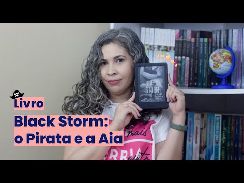 Livro Black Storm: o pirata e a aia | Joseane Santos