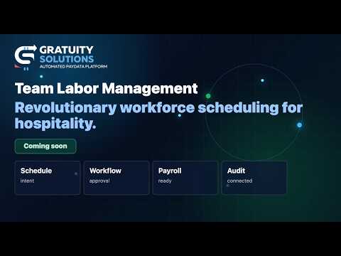 TLM Scheduling video