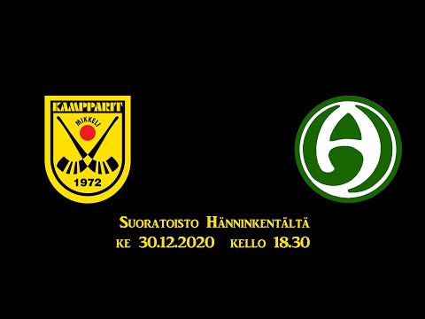 Suoratoisto Kampparit - Akilles ke 30.12.2020 klo 18.30