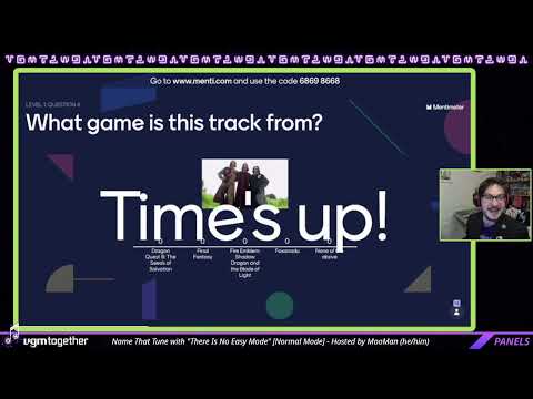 vgmtogether 2022: Day 1 - Name That Tune with "There is No Easy Mode" [Normal Mode]