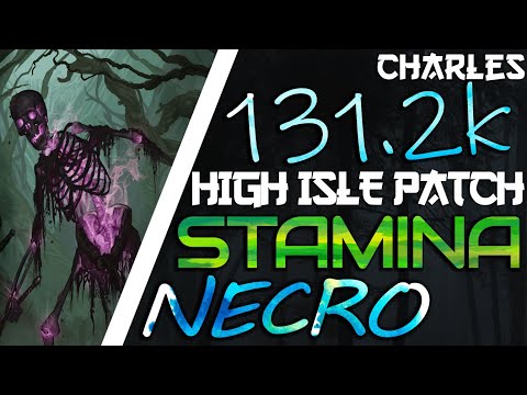 💀 Stamina Necromancer | 131.2k DPS PvE build | ESO - High Isle