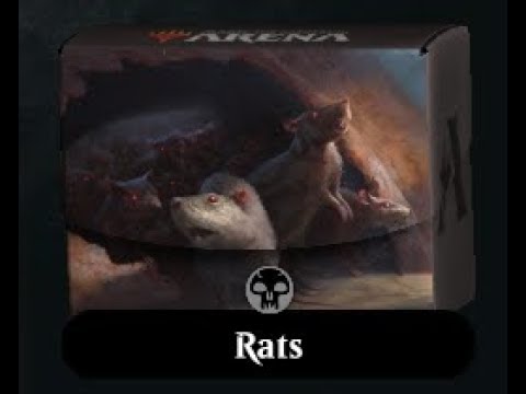 MTG - MTG Arena Homebrew (B) "Rats" Deck gameplay 100 #100