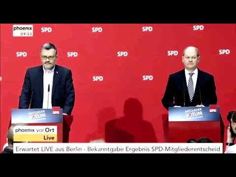 Verkündigung: [ SPD-Votum ] zu GroKo – 4.3.18