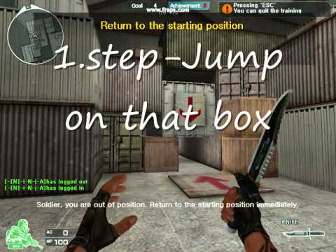 Crossfire gameplay-training camp secret area