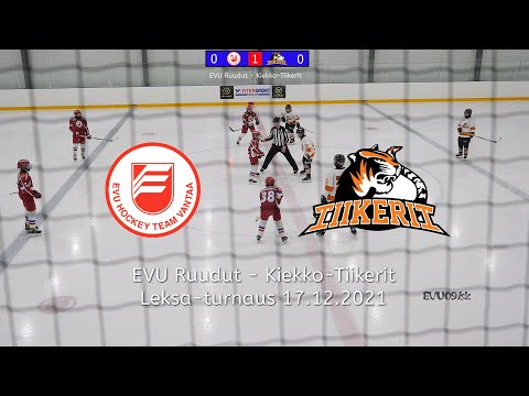 EVU-Ruudut - Kiekko-Tiikerit  U13 17.12.2021