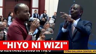 DRAMA!! Listen to what this man told Ruto face to face in America infront of America president!