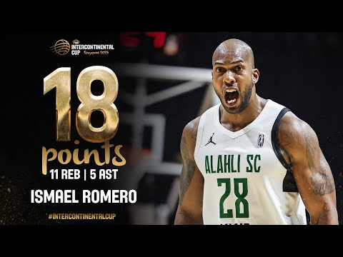 Beast mode! Ismael Romeo (18 PTS, 11 REB) leads AHT past FLA at FIBA #IntercontinentalCup 2025 💪