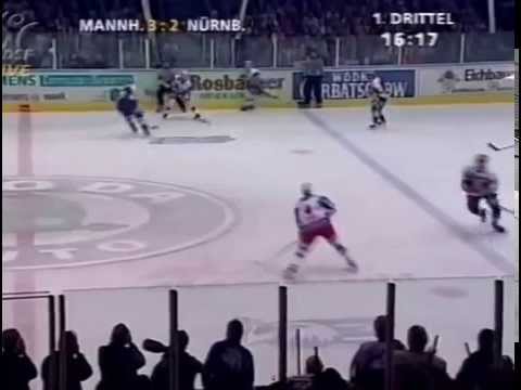 DEL 98-99 F4 Mannheim - Nürnberg 4-3 alle Tore
