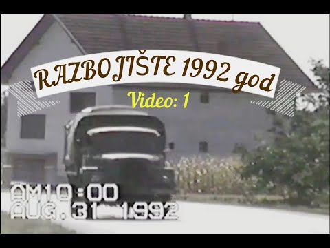 RAZBOJIŠTE 1992 god  Video 1