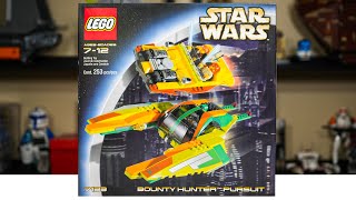 LEGO Star Wars 7133 BOUNTY HUNTER PURSUIT Review! (2002)