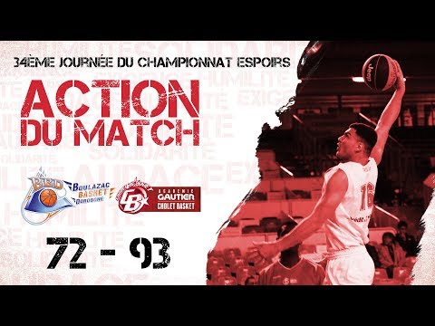 U21 Boulazac Basket Dordogne - Académie Gautier CB : Action du Match 18-05-19