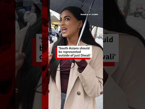 Video | “Representation should be throughout the year and not just on one day.” #Diwali #BBCNews
