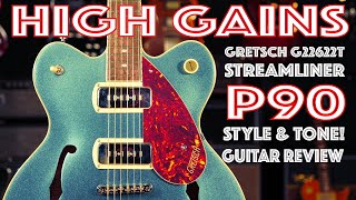 Video thumbnail for Gretsch G2622T P90 Streamliner Bigsby - Guitar Review by The Guitaristas