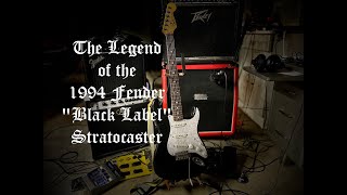 Video thumbnail for The Legend of the 1994 Fender "Black Label" Squier Series Stratocaster - History and Restoration! by BigJake Music