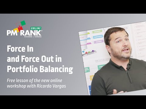 Force In and Force Out in Portfolio Management - Workshop Online - Ricardo Vargas