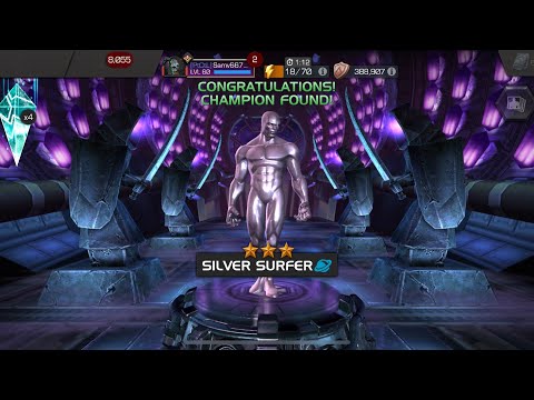 20 Shots at 5*+ 6* Silver Surfer And 1 5* Featured Crystal