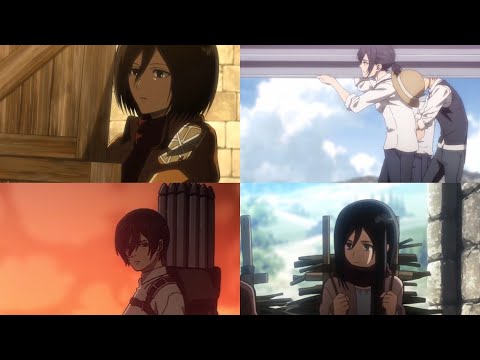 Mikasa carrying more than others compilation