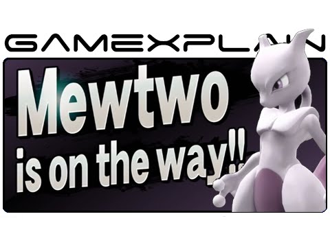 Mewtwo in Smash Bros Wii U & 3DS (High Quality!)