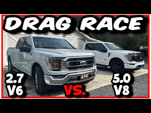 2022  F150 2.7 V6  EcoBoost vs 2022 5.0 V8 Coyote F150