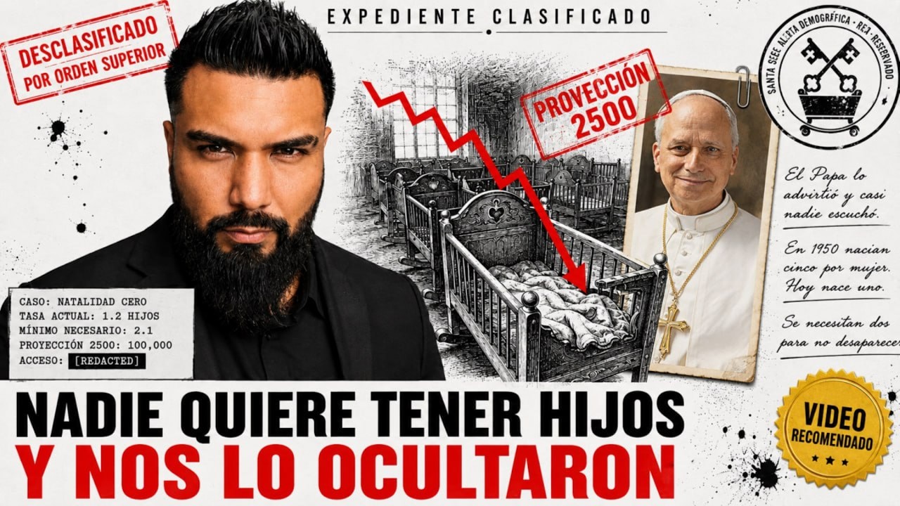 ¿POR QUÉ YA NO NACEN BEBÉS? El Papa y Elon Musk  advierten el Apocalipsis. Pronto todos serán viejos
