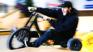 DRIFT TRIKE OBSTACLE COURSE CHALLENGE!