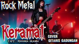 Download lagu KERAMAT -  Versi Rock Metal | Karya Rhoma Irama Cover Gitaris Gadungan | AI mp3