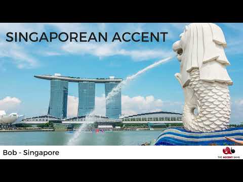 Singapore accent video