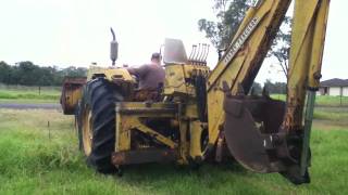 Massey Ferguson MF50B Backhoe Demo 2