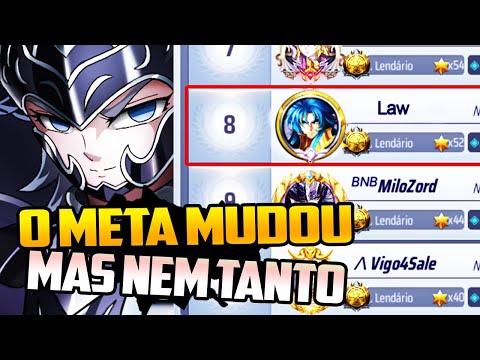 AS 4 BUILDS QUE EU MAIS USEI NOS ÚLTIMOS MESES PRA PEGAR LENDÁRIO | Saint Seiya Awakening