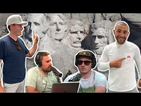 RYAN WHITNEY AND BIZ NASTY JOINED PARDON MY TAKE FOR A MOUNT RUSHMORE