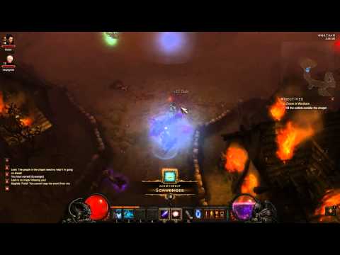 Diablo 3 gameplay walkthrough HD Dual Commentary - Part 8 - The Doom in Wartham