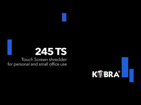 Kobra 245 TS | Professional shredders for personal use or small offices